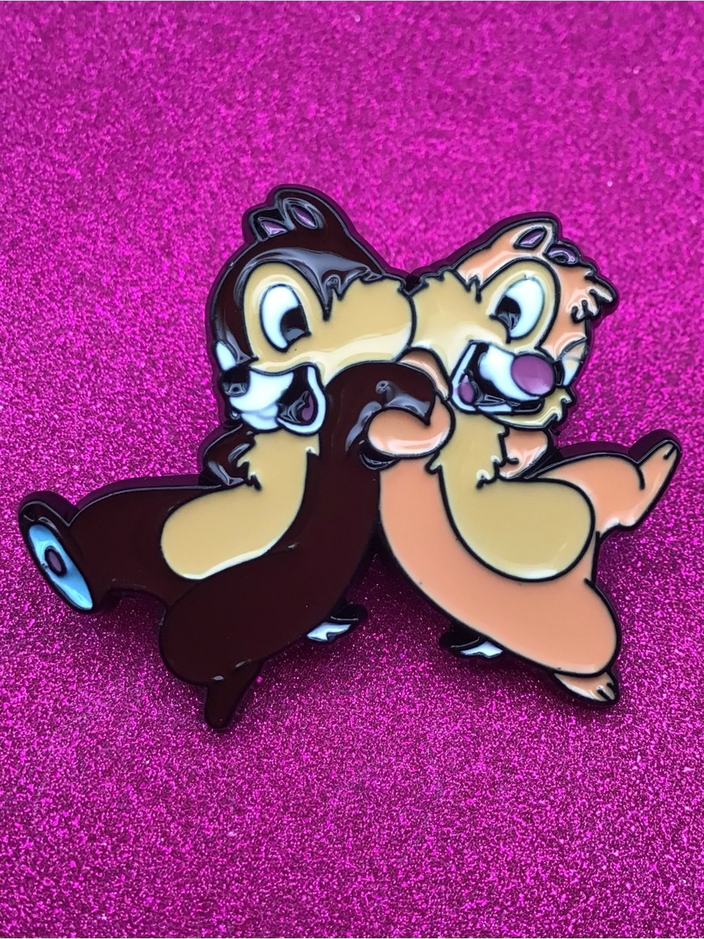Chip and Dale Enamel Pin